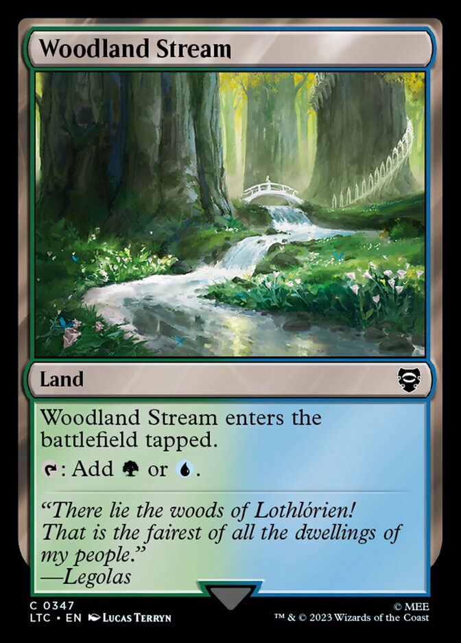 Woodland Stream front