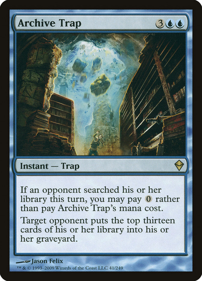 Archive Trap front