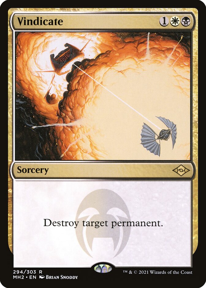 Vindicate front