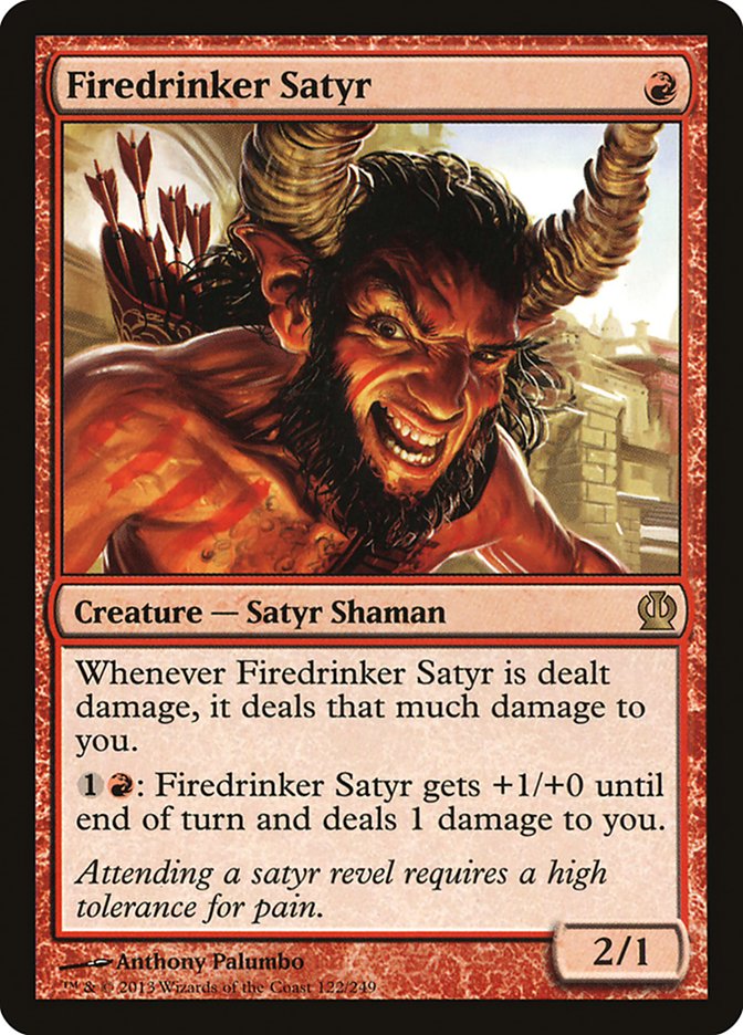 Firedrinker Satyr front