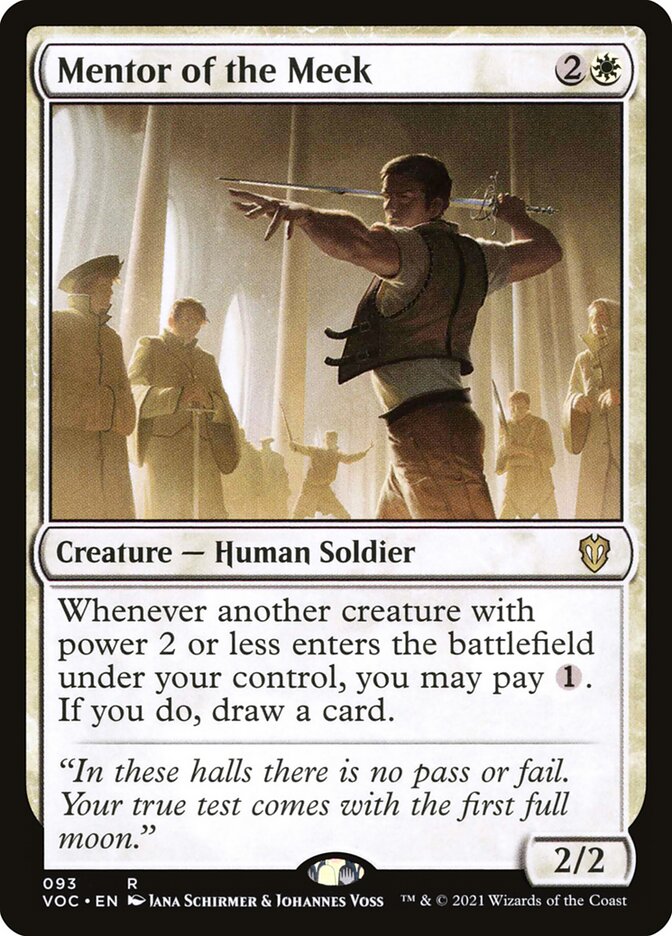 Mentor of the Meek front