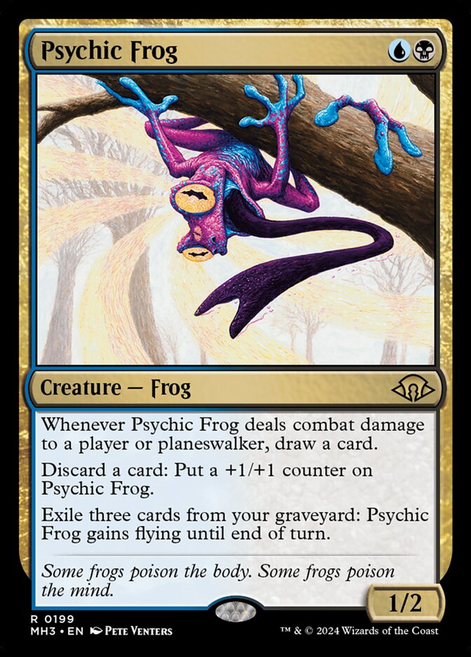 Psychic Frog front