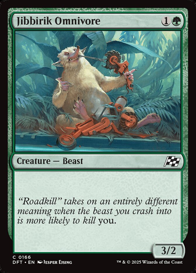 Jibbirik Omnivore front
