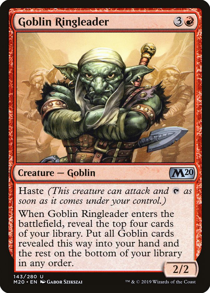 Goblin Ringleader front