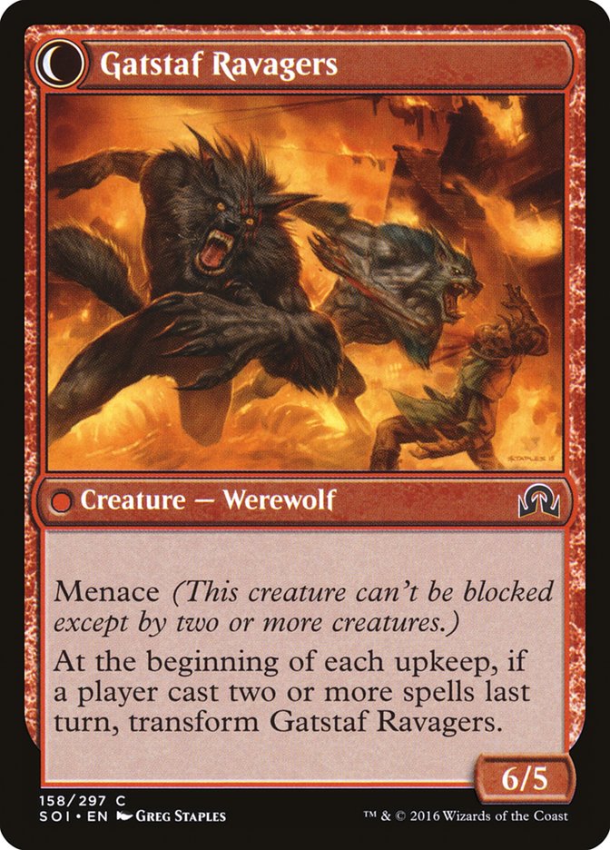 Gatstaf Arsonists // Gatstaf Ravagers back