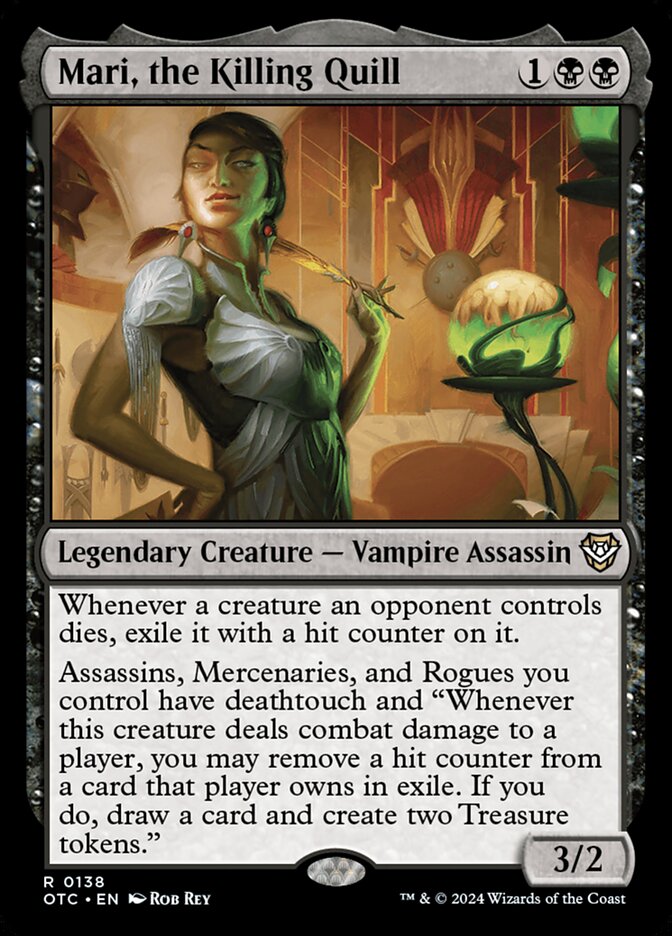 Mari, the Killing Quill front