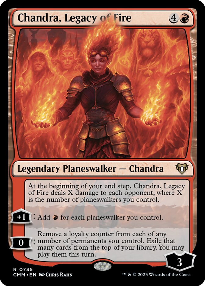 Chandra, Legacy of Fire front