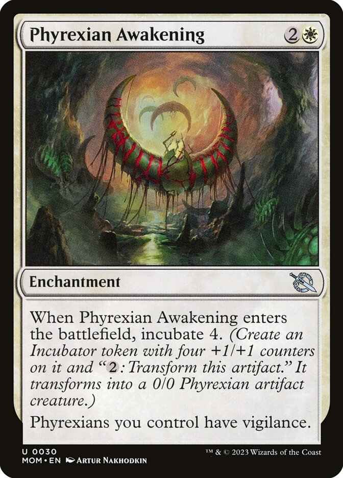 Phyrexian Awakening front