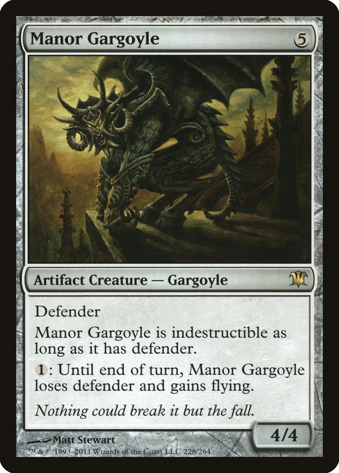 Manor Gargoyle front