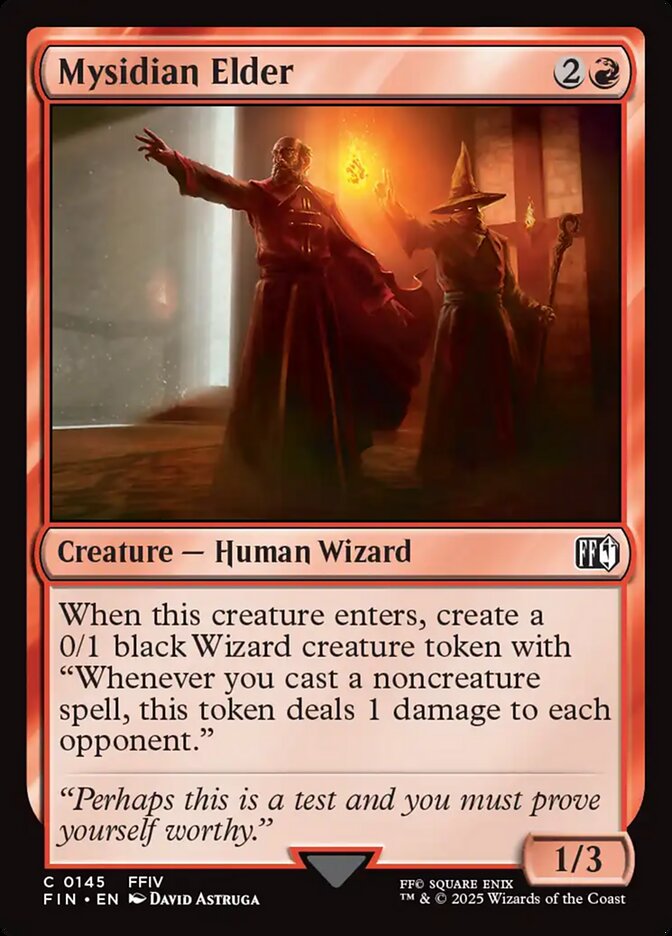 Mysidian Elder front