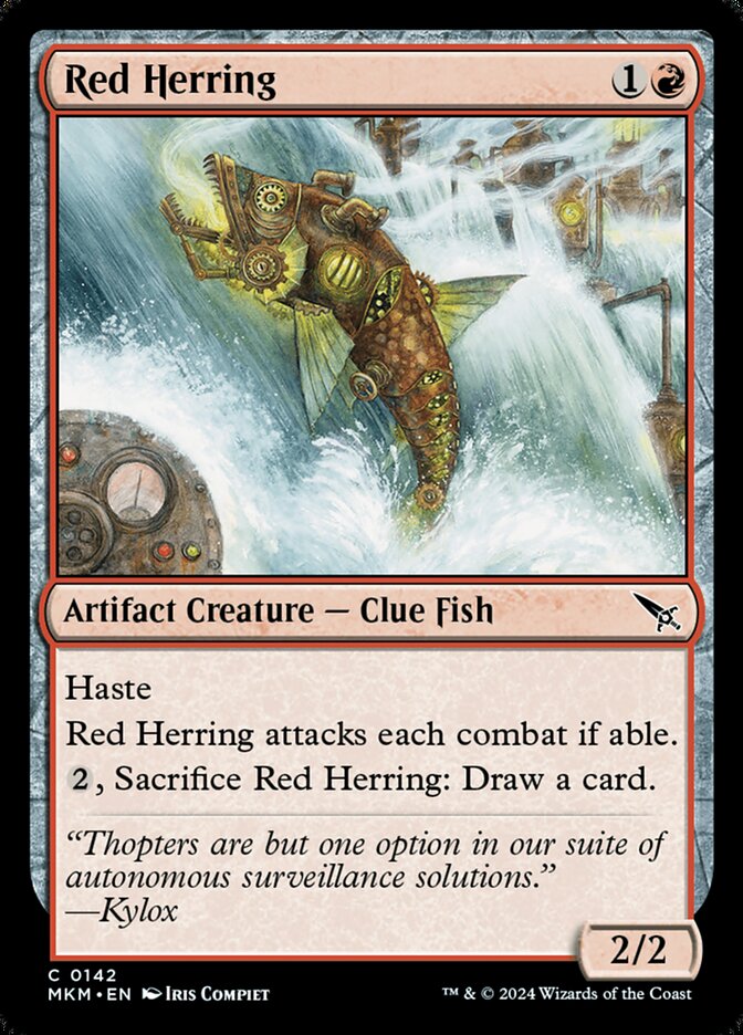 Red Herring front