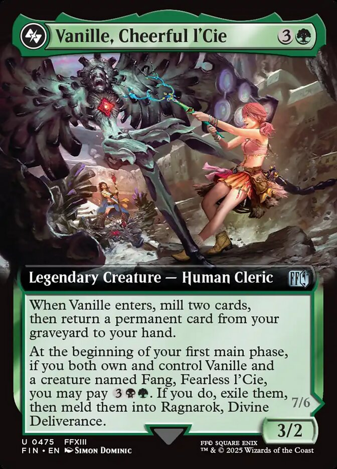 Vanille, Cheerful l'Cie front