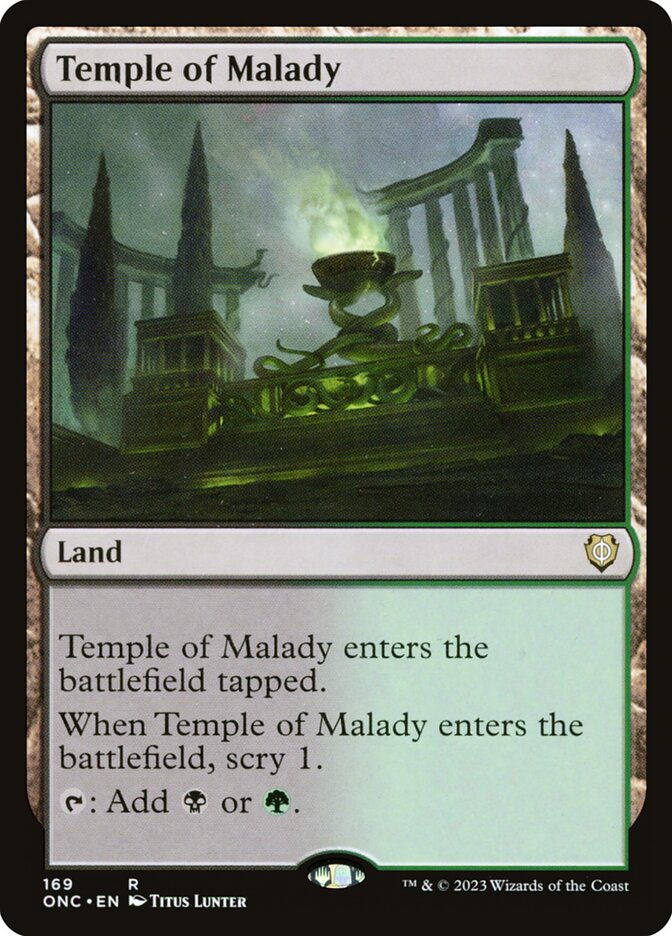 Temple of Malady front