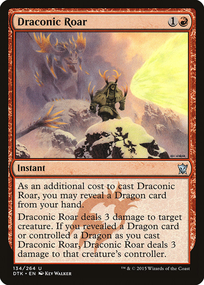 Draconic Roar front