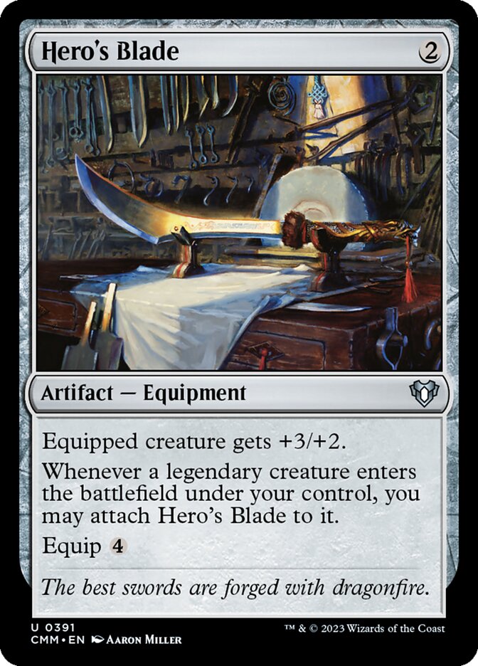 Hero's Blade front