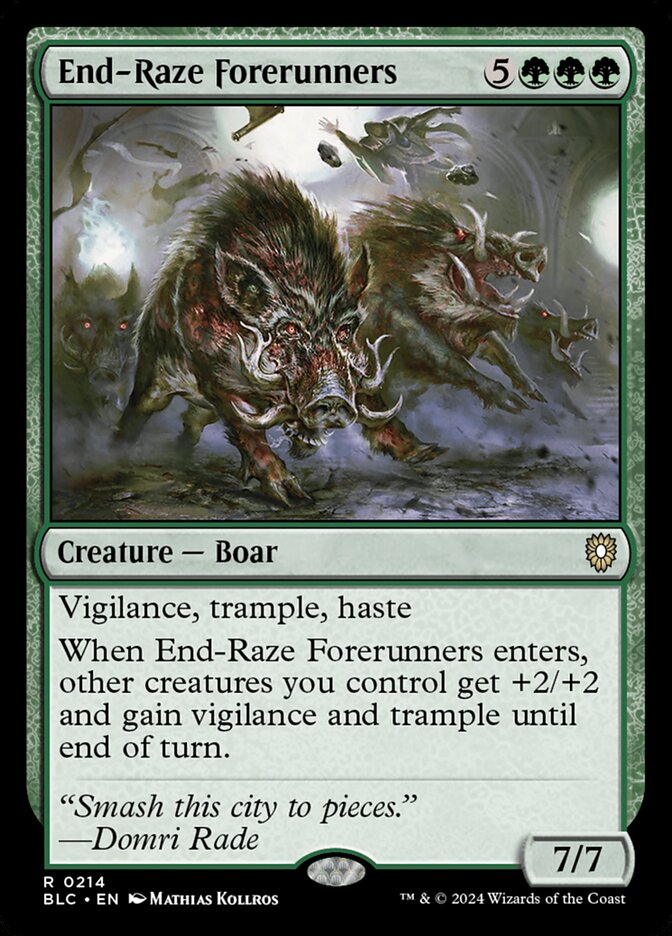 End-Raze Forerunners front