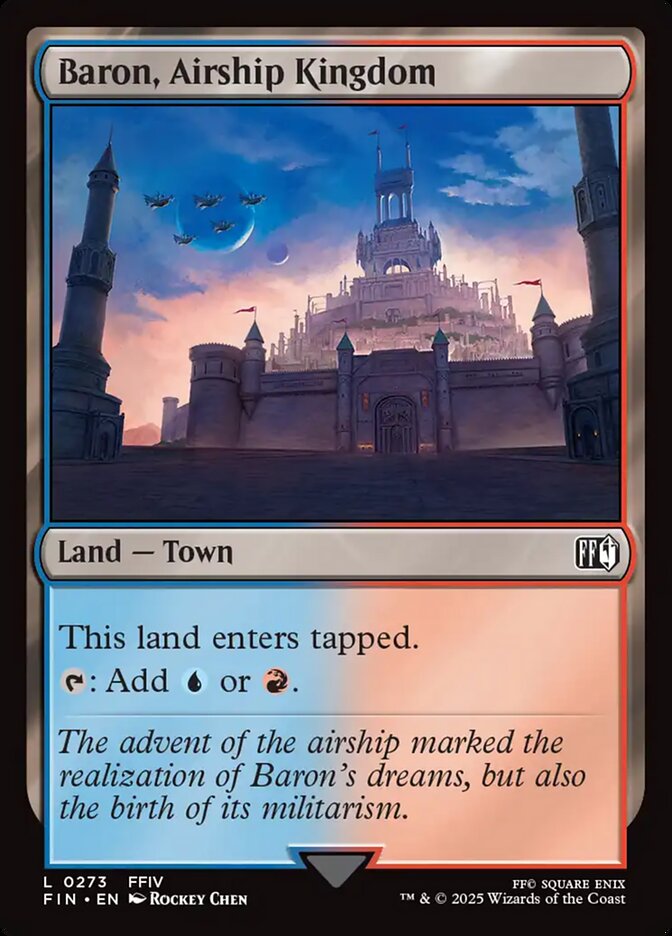 Baron, Airship Kingdom front