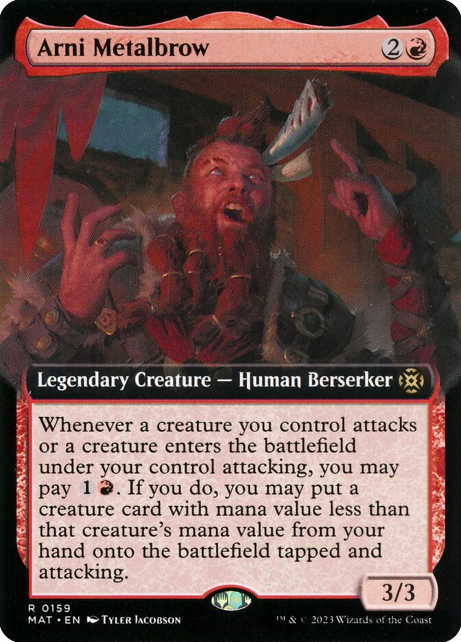Arni Metalbrow front