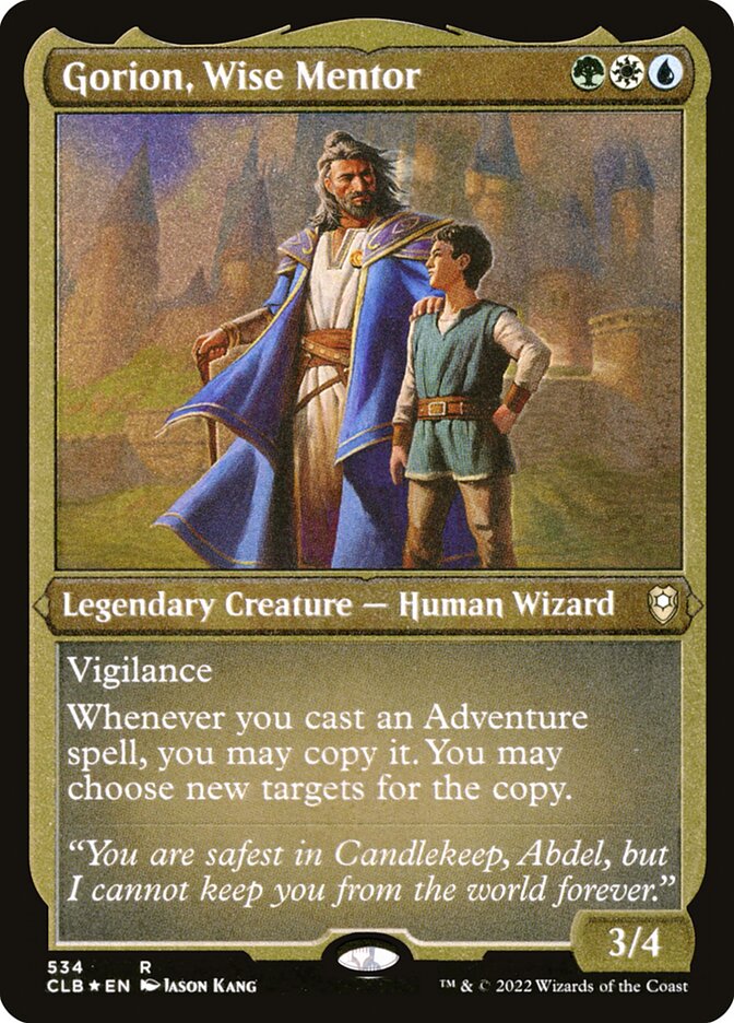 Gorion, Wise Mentor front