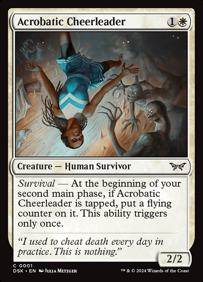 Acrobatic Cheerleader front