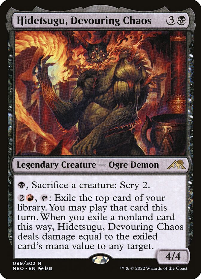 Hidetsugu, Devouring Chaos front