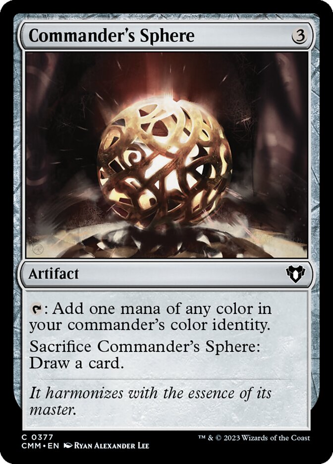 Commander's Sphere front
