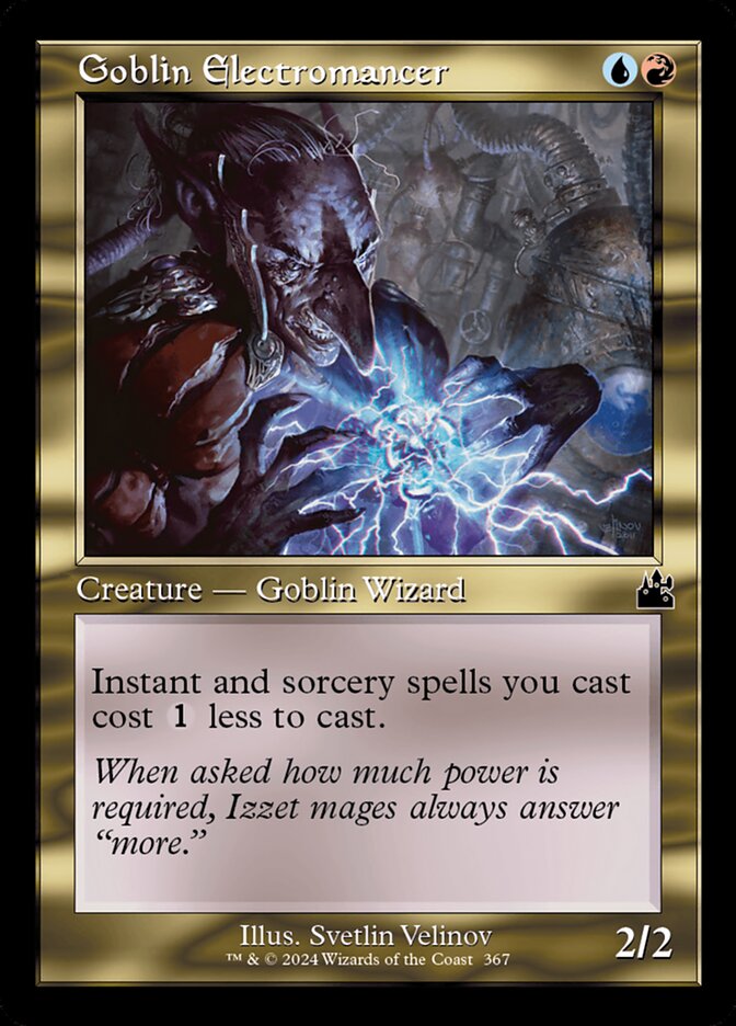Goblin Electromancer front