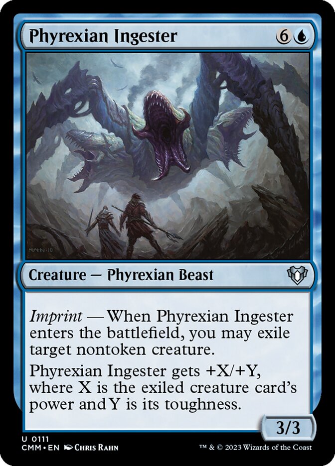 Phyrexian Ingester front