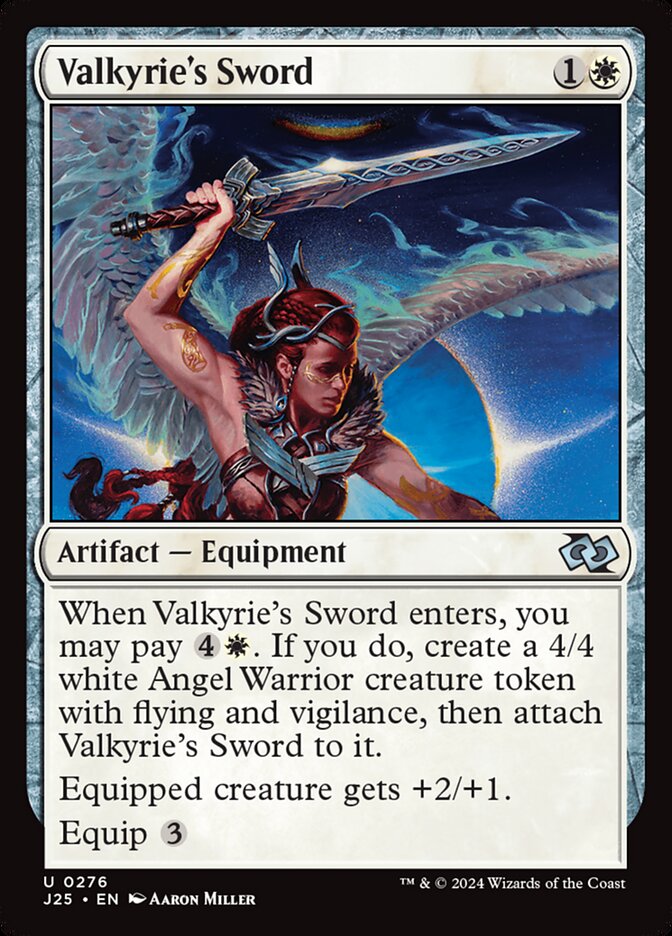 Valkyrie's Sword front
