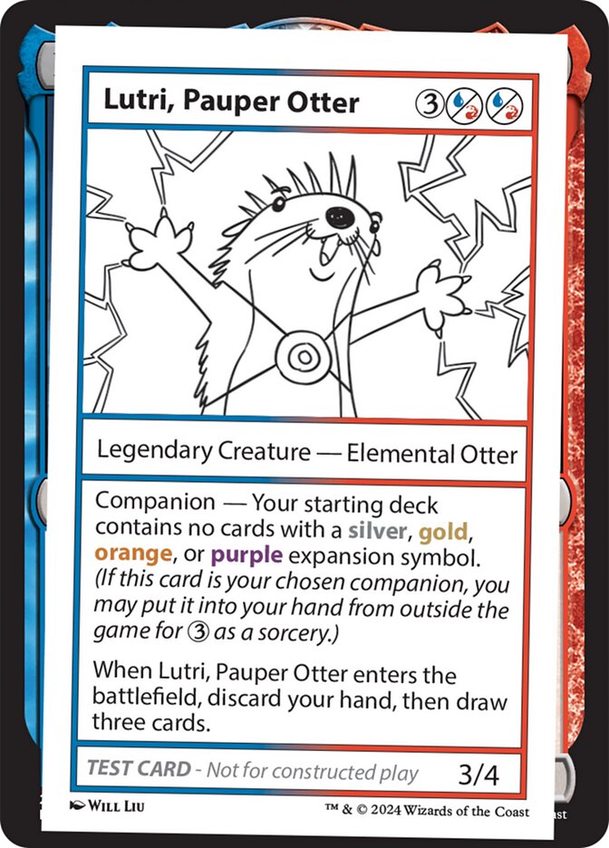 Lutri, Pauper Otter front