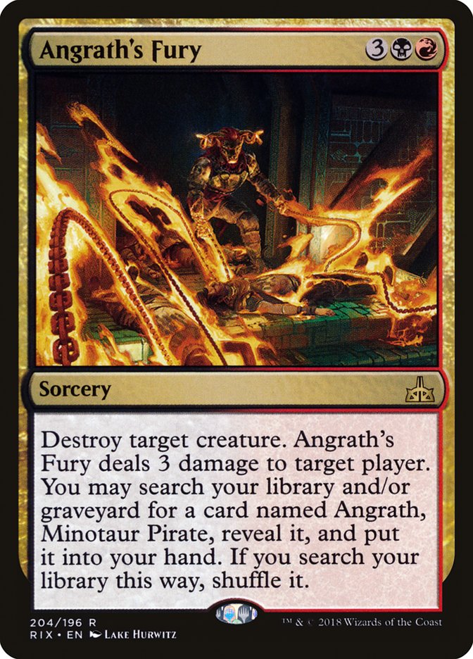 Angrath's Fury front