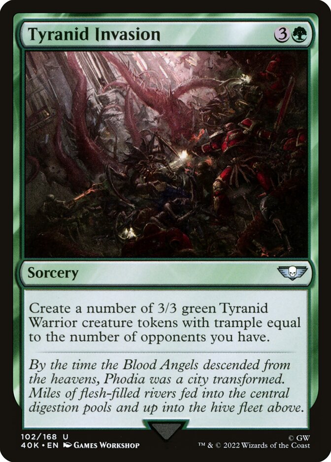 Tyranid Invasion front