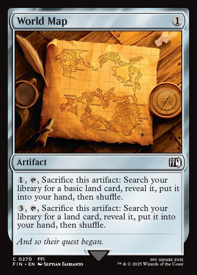 World Map front