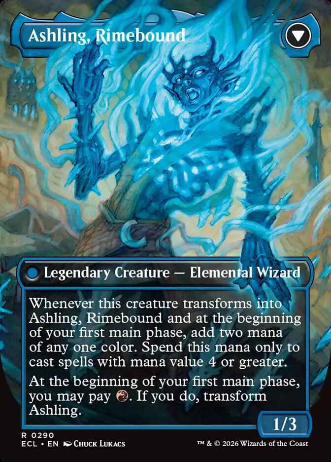 Ashling, Rekindled // Ashling, Rimebound (Full Art)