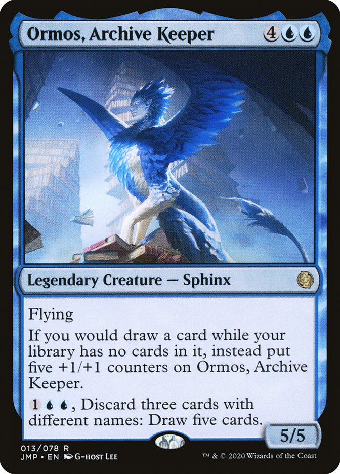 Ormos, Archive Keeper front
