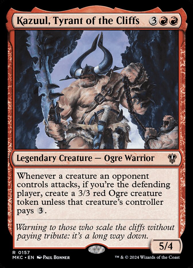 Kazuul, Tyrant of the Cliffs front