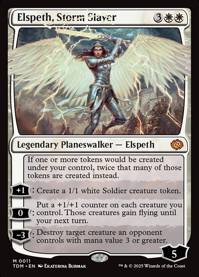 Elspeth, Storm Slayer front