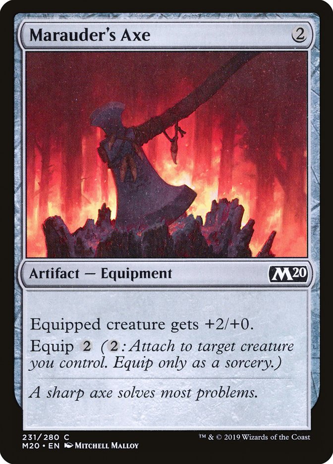 Marauder's Axe front