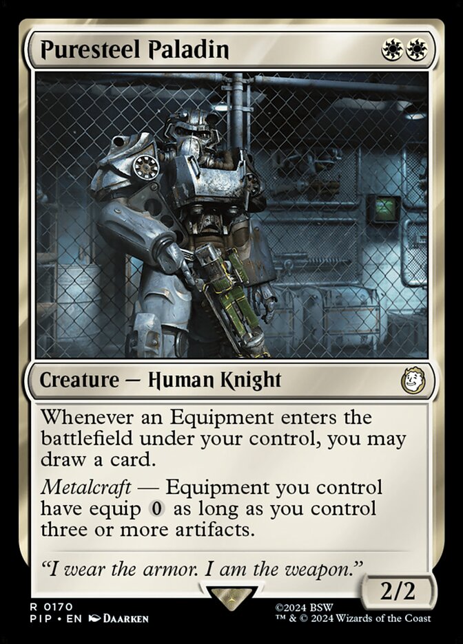 Puresteel Paladin front