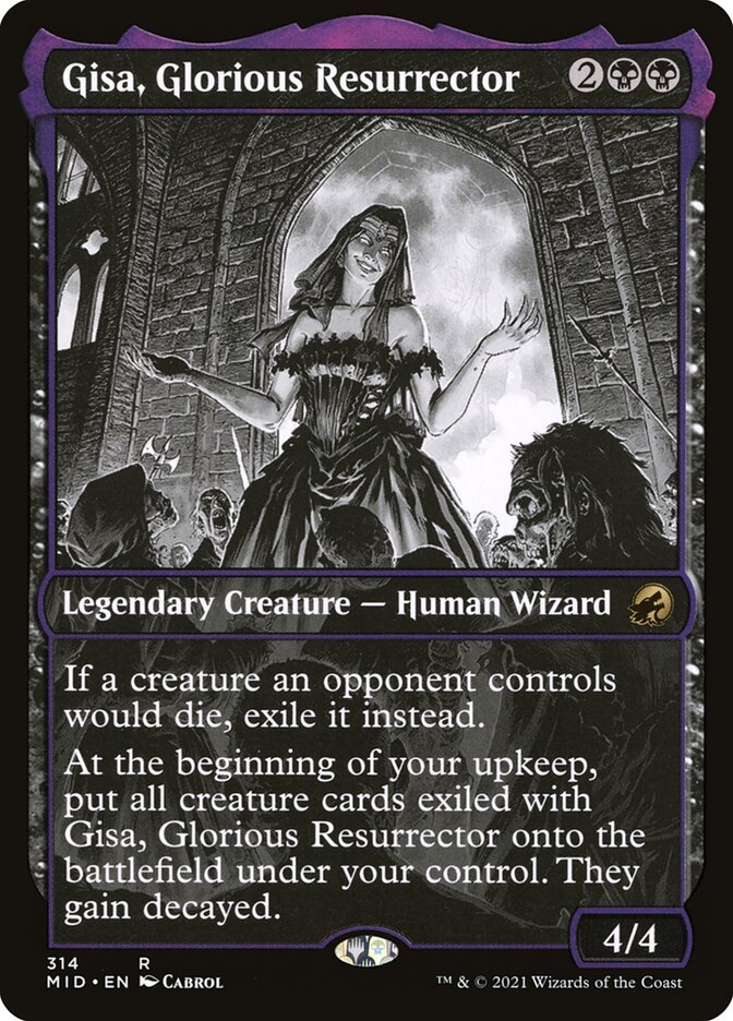 Gisa, Glorious Resurrector front