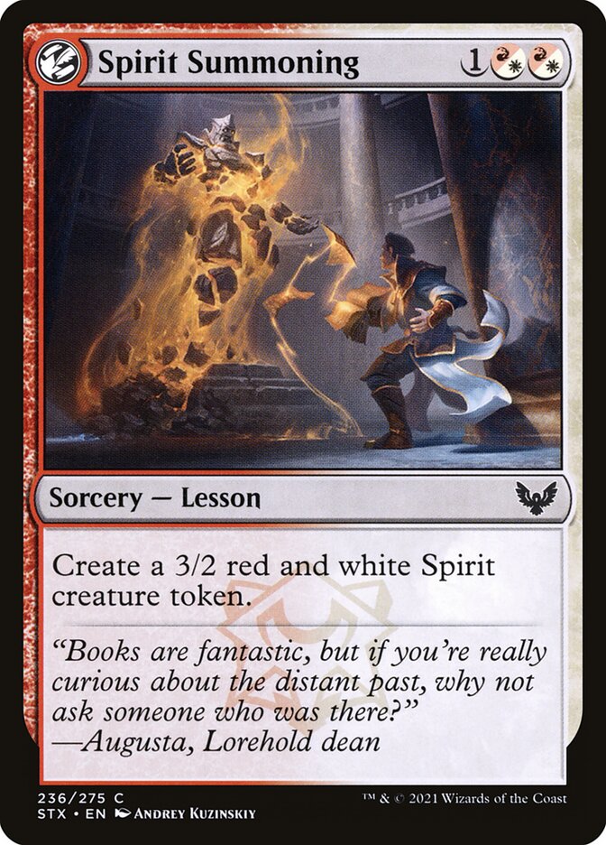 Spirit Summoning front