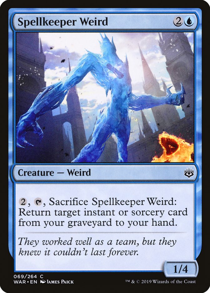Spellkeeper Weird front