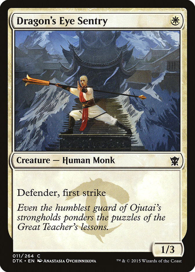 Dragon's Eye Sentry front