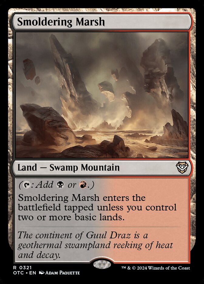 Smoldering Marsh front
