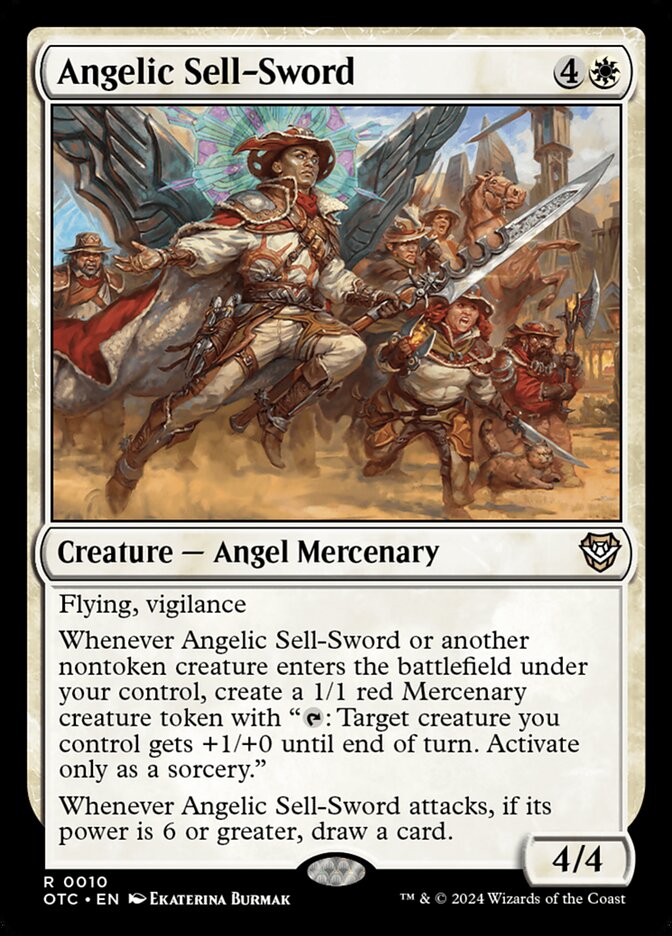 Angelic Sell-Sword front
