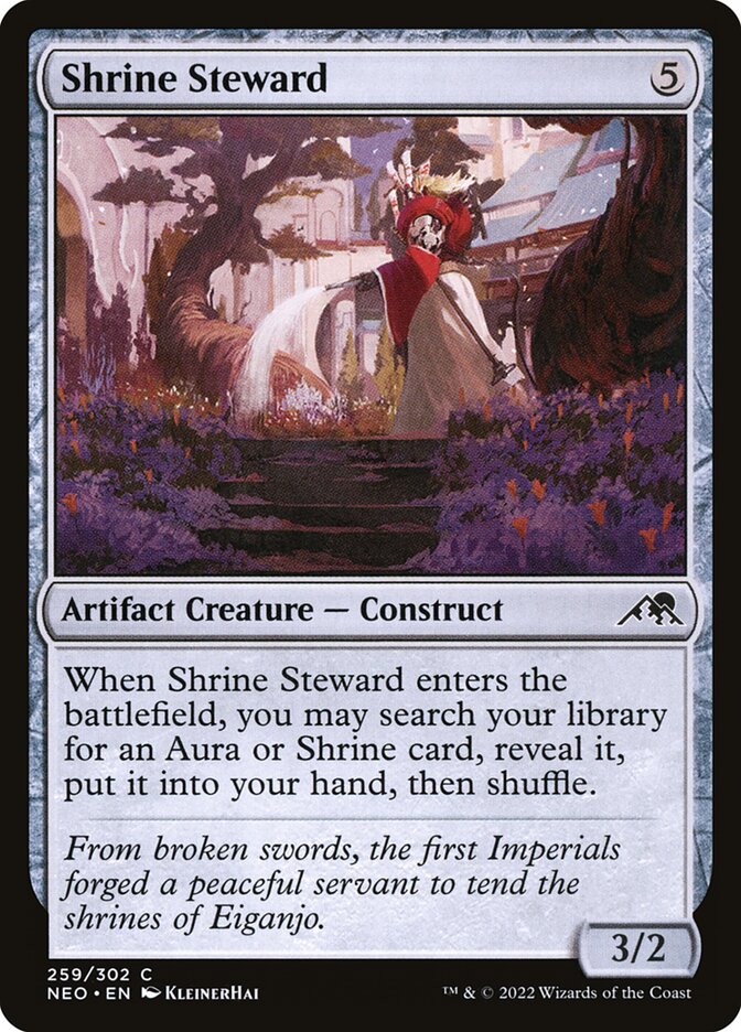 Shrine Steward front