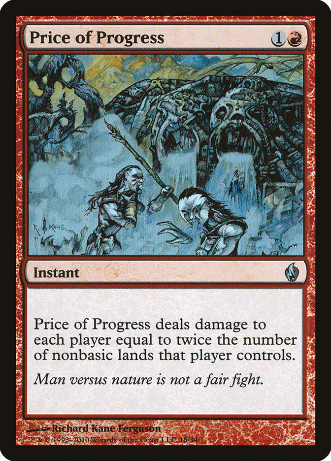Price of Progress front