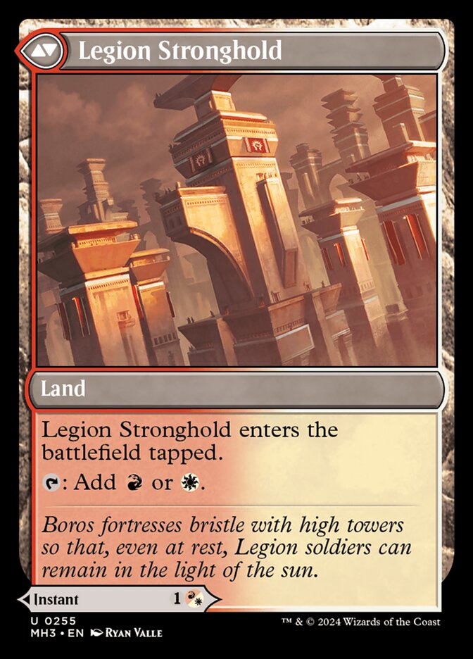 Legion Leadership // Legion Stronghold back