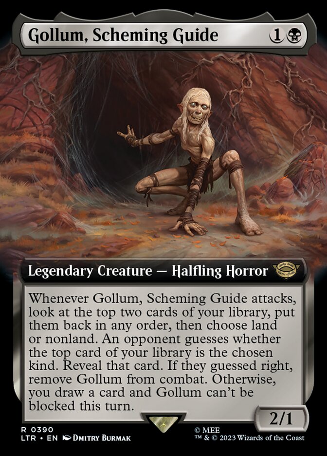 Gollum, Scheming Guide front