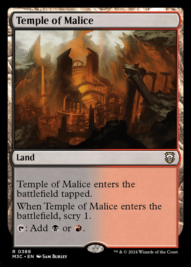 Temple of Malice front